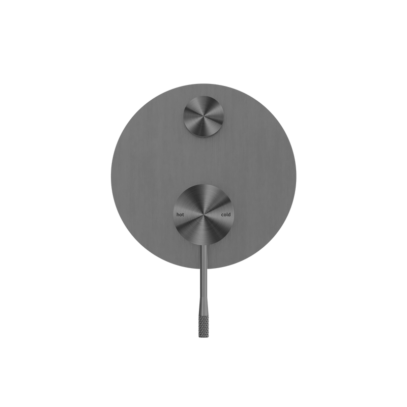 Opal Shower Mixer With Diverter Graphite