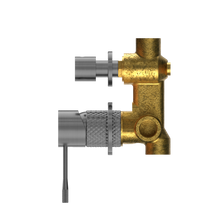 Opal Shower Mixer With Diverter Separate Plate Graphite