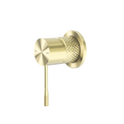 Opal Shower Mixer 60mm Plate Brushed Gold