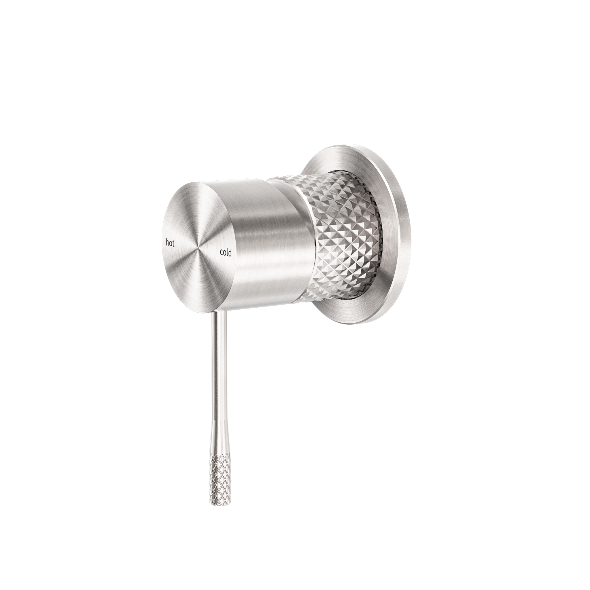 Opal Shower Mixer 60mm Plate Brushed Nickel
