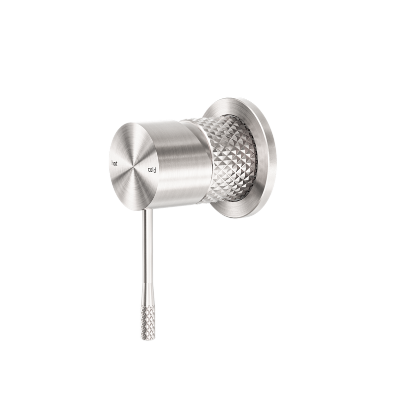Opal Shower Mixer 60mm Plate Brushed Nickel