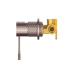 Opal Shower Mixer 60mm Plate Brushed Bronze