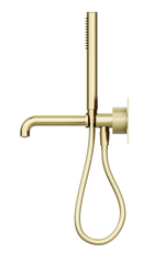 Opal Progressive Shower System With Spout 230mm Brushed Gold