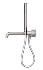 Opal Progressive Shower System With Spout 230mm Brushed Nickel