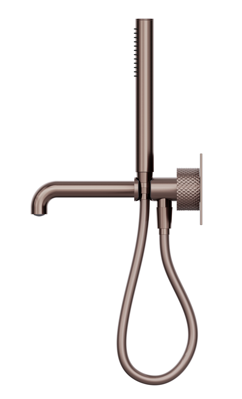 Opal Progressive Shower System With Spout 230mm Brushed Bronze