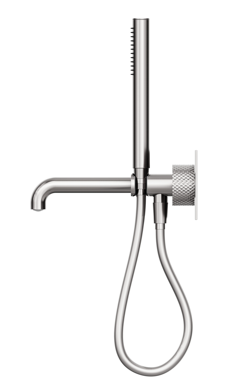 Opal Progressive Shower System With Spout 250mm Brushed Nickel
