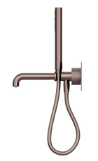 Opal Progressive Shower System With Spout 250mm Brushed Bronze