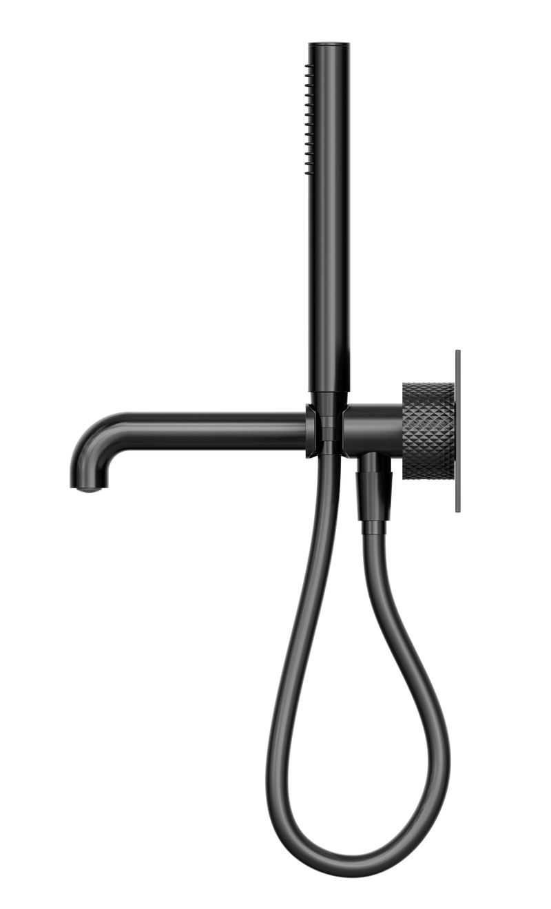 Opal Progressive Shower System With Spout 250mm Graphite