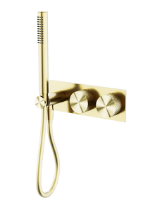 Opal Progressive Shower System Brushed Gold