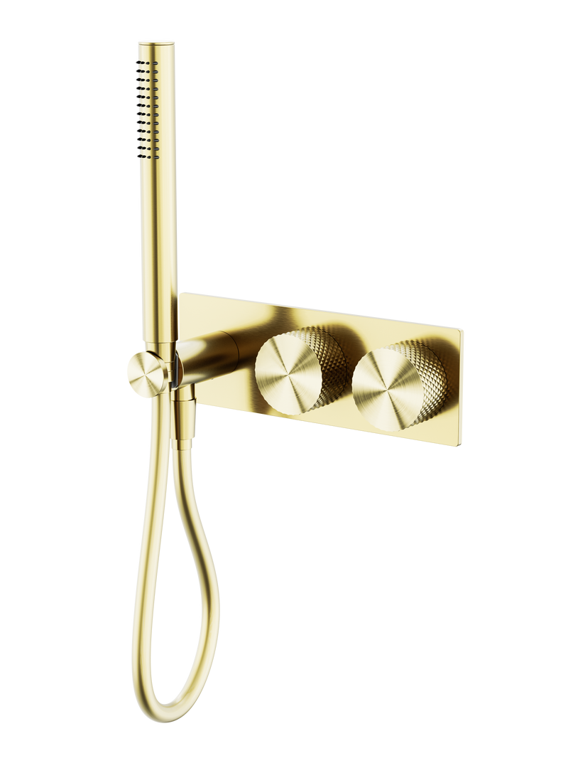 Opal Progressive Shower System Brushed Gold