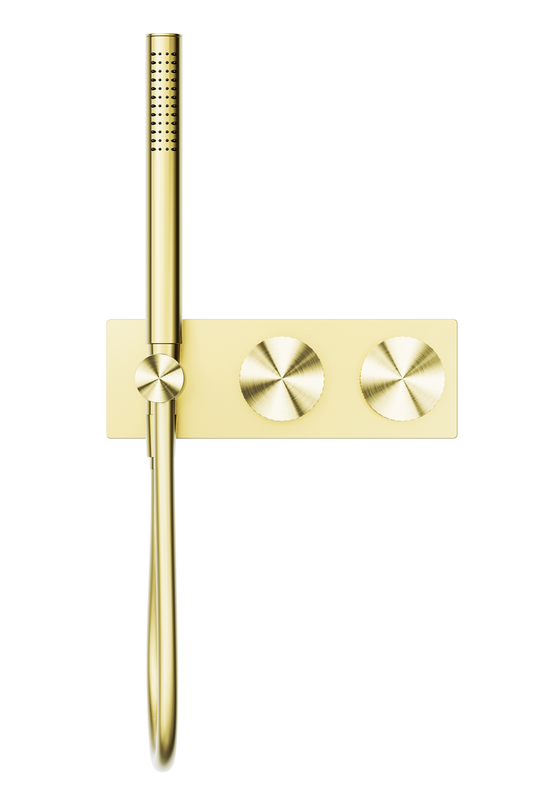 Opal Progressive Shower System Brushed Gold
