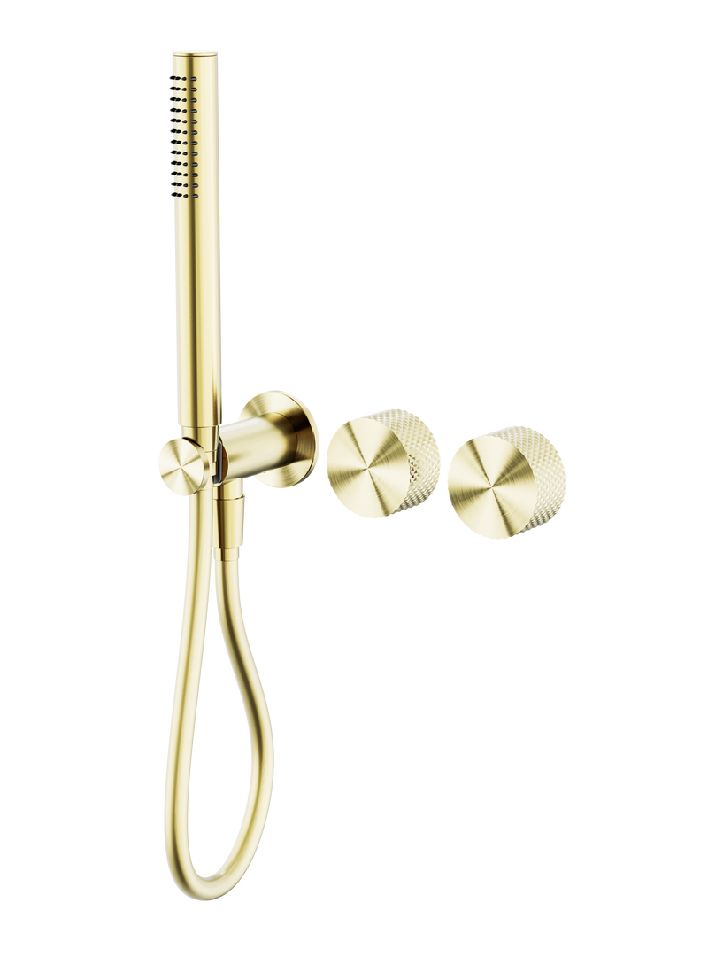 Opal Progressive Shower System Separate Plate Brushed Gold