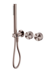 Opal Progressive Shower System Separate Plate Brushed Bronze