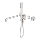 Opal Progressive Shower System Separate Plate With Spout 230mm Trim Kits Only Brushed Nickel