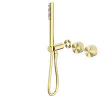 Opal Progressive Shower System Separate Plate Trim Kits Only Brushed Gold
