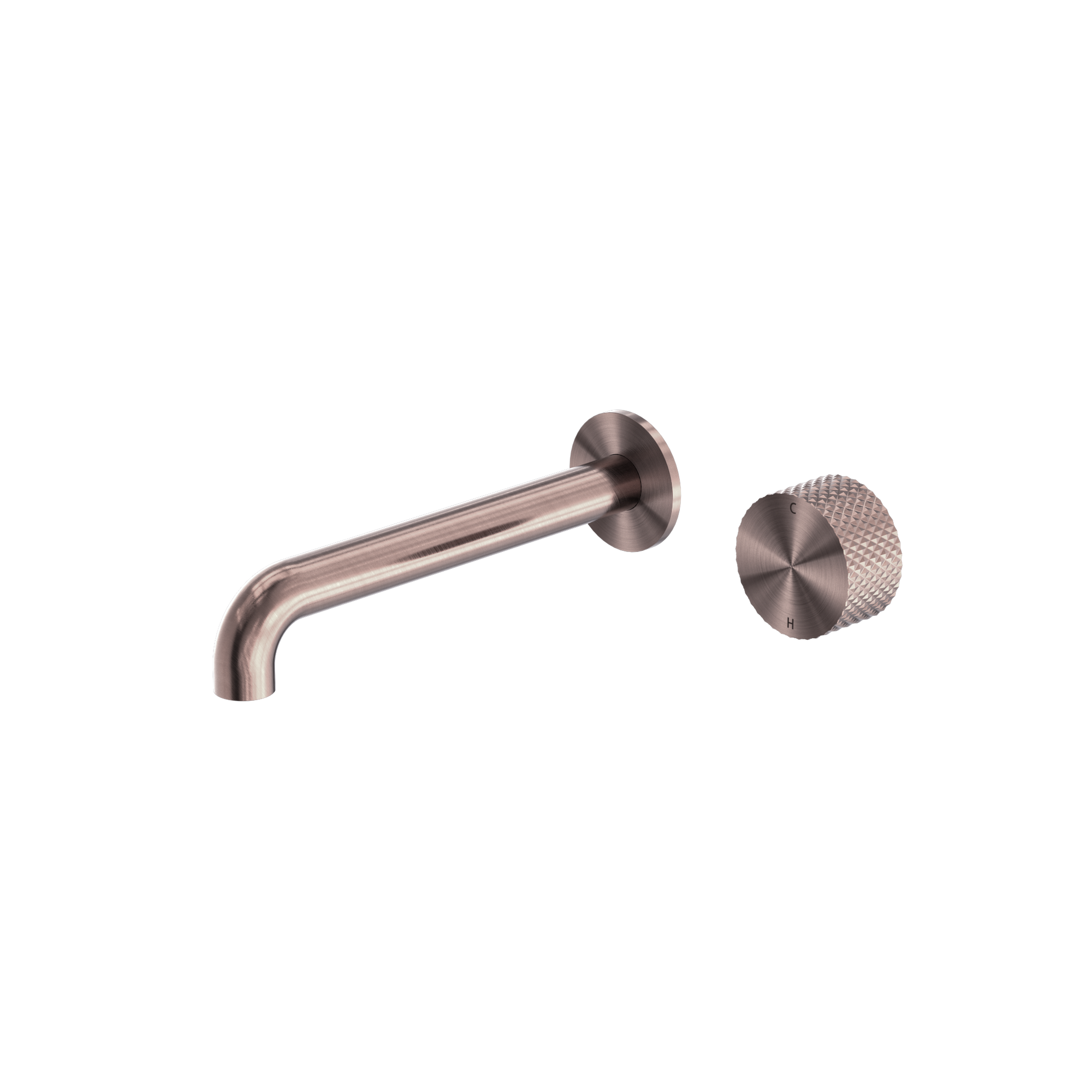 Opal Progressive Wall Basin/Bath Set 160mm Brushed Bronze