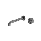 Opal Progressive Wall Basin/Bath Set 185mm Graphite