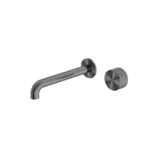 Opal Progressive Wall Basin/Bath Set 185mm Graphite
