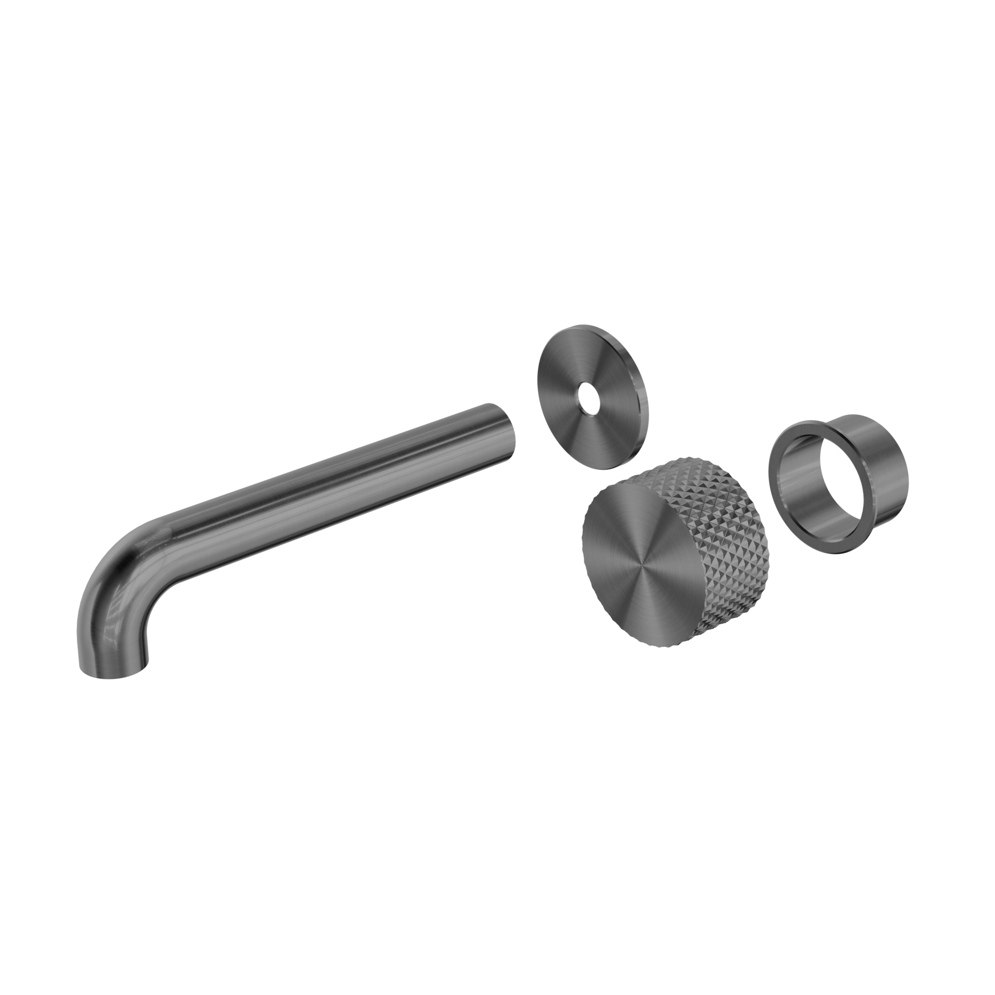 Opal Progressive Wall Basin/Bath Set 120mm Trim Kits Only Graphite