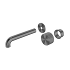 Opal Progressive Wall Basin/Bath Set 160mm Trim Kits Only Graphite