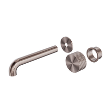 Opal Progressive Wall Basin/Bath Set 260mm Trim Kits Only Brushed Bronze