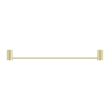 Opal Single Towel Rail 600mm Brushed Gold