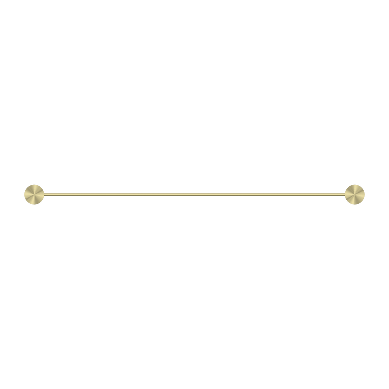 Opal Single Towel Rail 600mm Brushed Gold