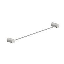 Opal Single Towel Rail 600mm Brushed Nickel