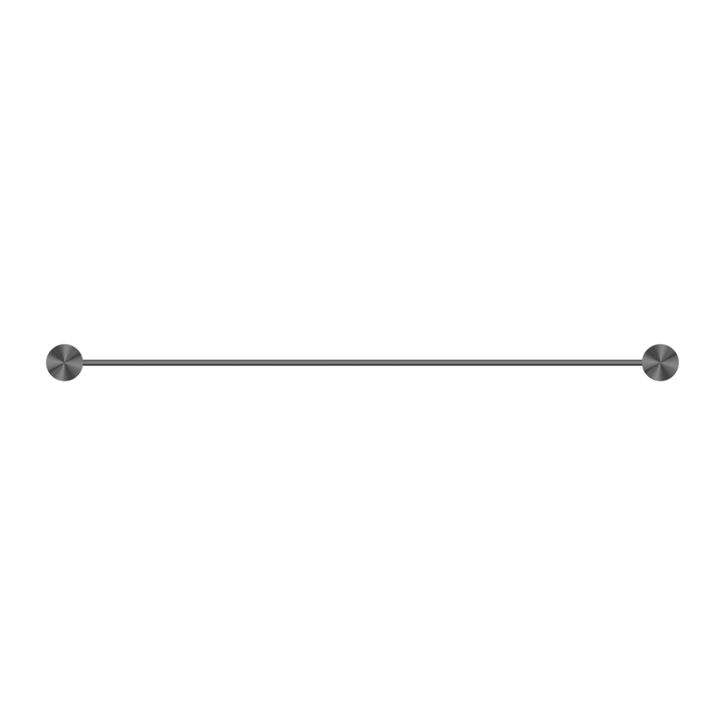 Opal Single Towel Rail 600mm Graphite