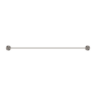 Opal Double Towel Rail 600mm Brushed Nickel