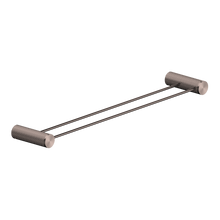 Opal Double Towel Rail 600mm Brushed Bronze
