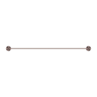Opal Double Towel Rail 600mm Brushed Bronze