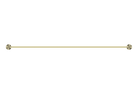Opal Double Towel Rail 800mm Brushed Gold