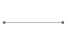 Opal Double Towel Rail 800mm Brushed Bronze