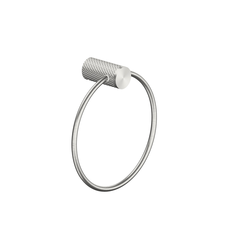 Opal Towel Ring Brushed Nickel