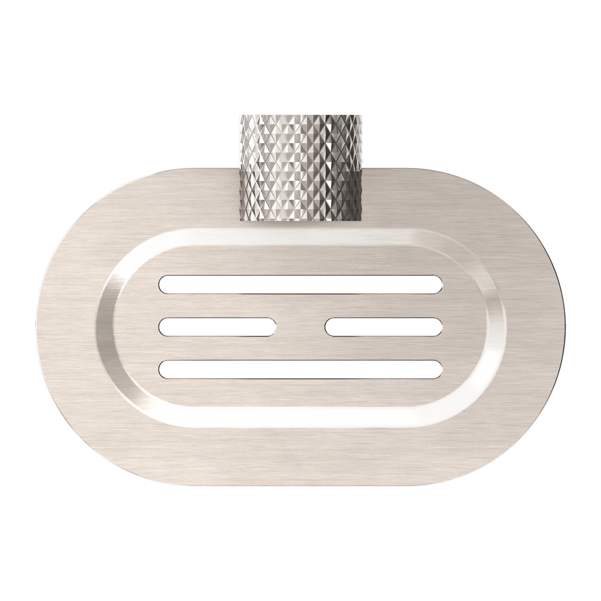 Opal Soap Dish Holder Brushed Nickel