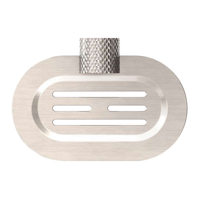 Opal Soap Dish Holder Brushed Nickel