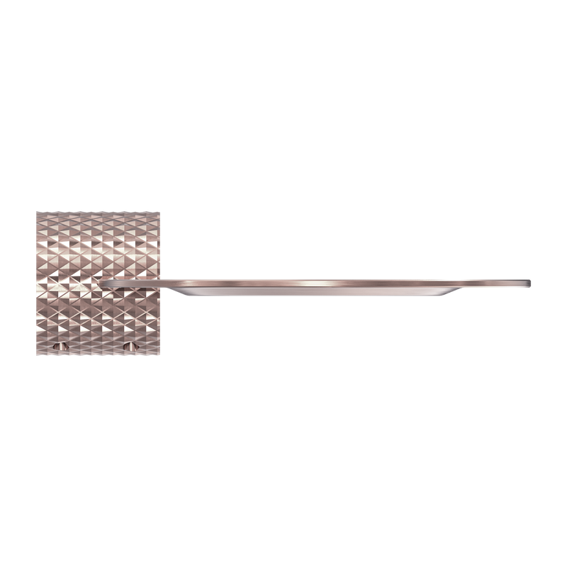 Opal Metal Shower Shelf Brushed Bronze