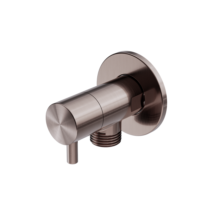Mini Cistern Stop Brushed Bronze