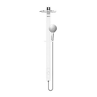 Astra Rain Round Twin Shower Single Hose Chrome