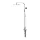 Astra Rain Round Twin Shower Double Hose Chrome
