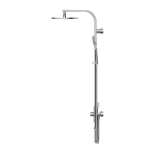 Astra Rain Round Twin Shower Double Hose Chrome