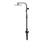 Astra Rain Round Twin Shower Double Hose Matte Black