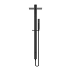 Astra Rain Square Twin Shower Single Hose Matte Black