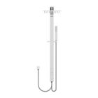 Astra Rain Square Twin Shower Double Hose Chrome