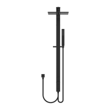 Astra Rain Square Twin Shower Double Hose Matte Black