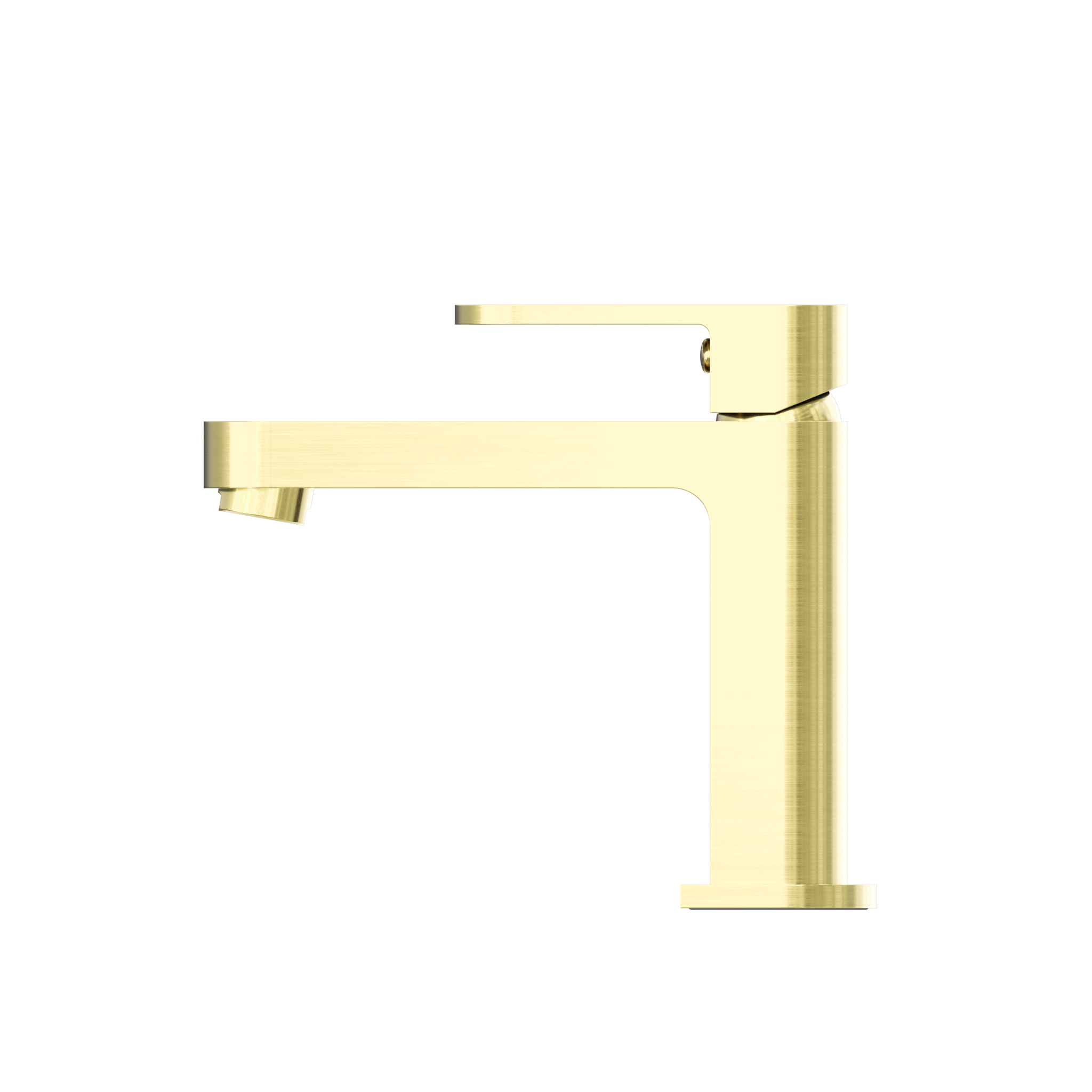 Ecco Basin Mixer Brushed Gold