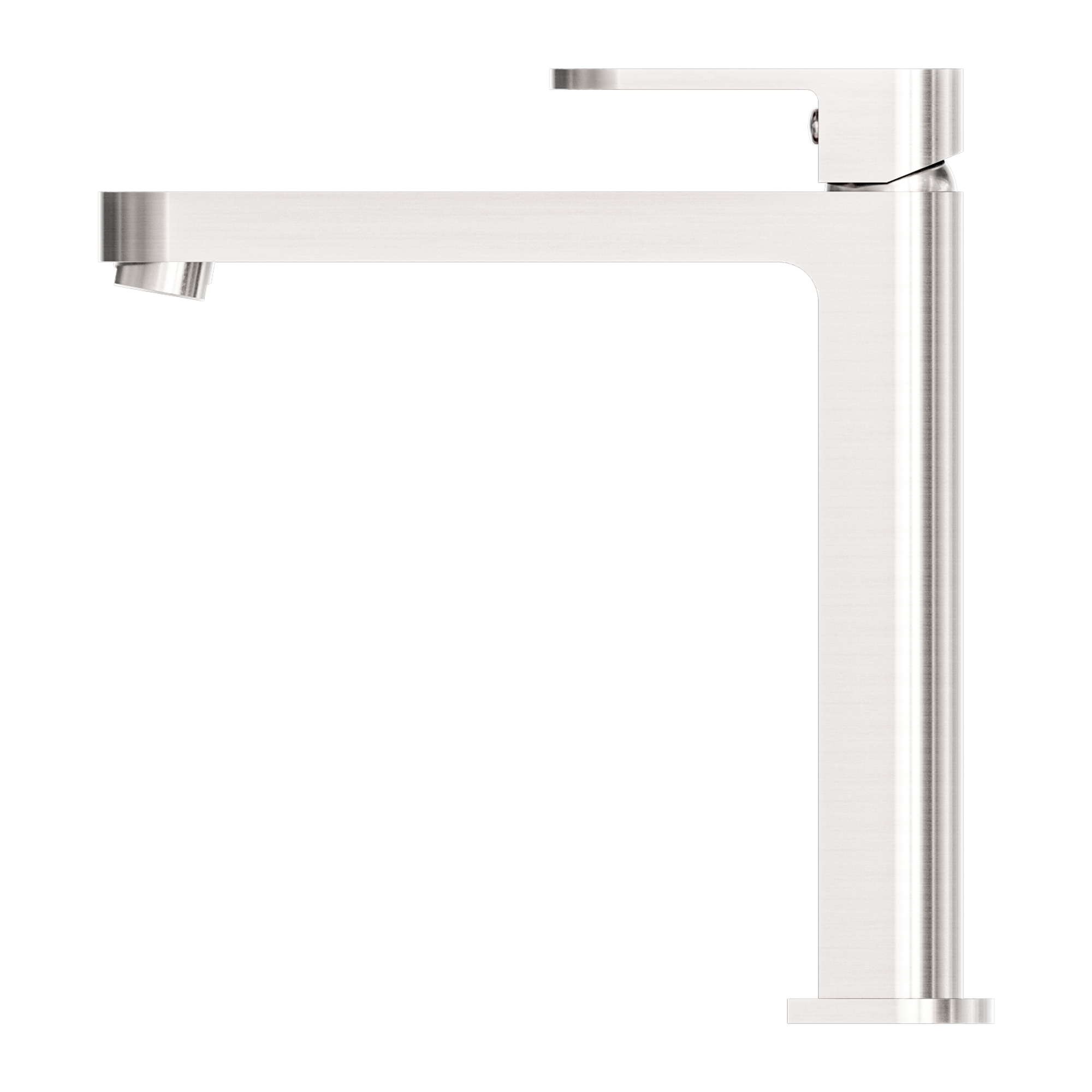 Ecco Tall Basin Mixer Brushed Nickel
