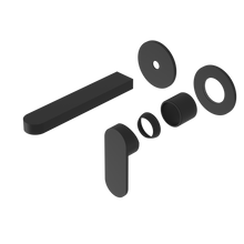 Ecco Wall Basin/Bath Mixer Separate Back Plate Trim Kits Only Matte Black