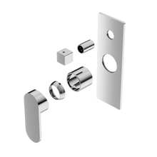 Ecco Shower Mixer With Diverter Trim Kits Only Chrome